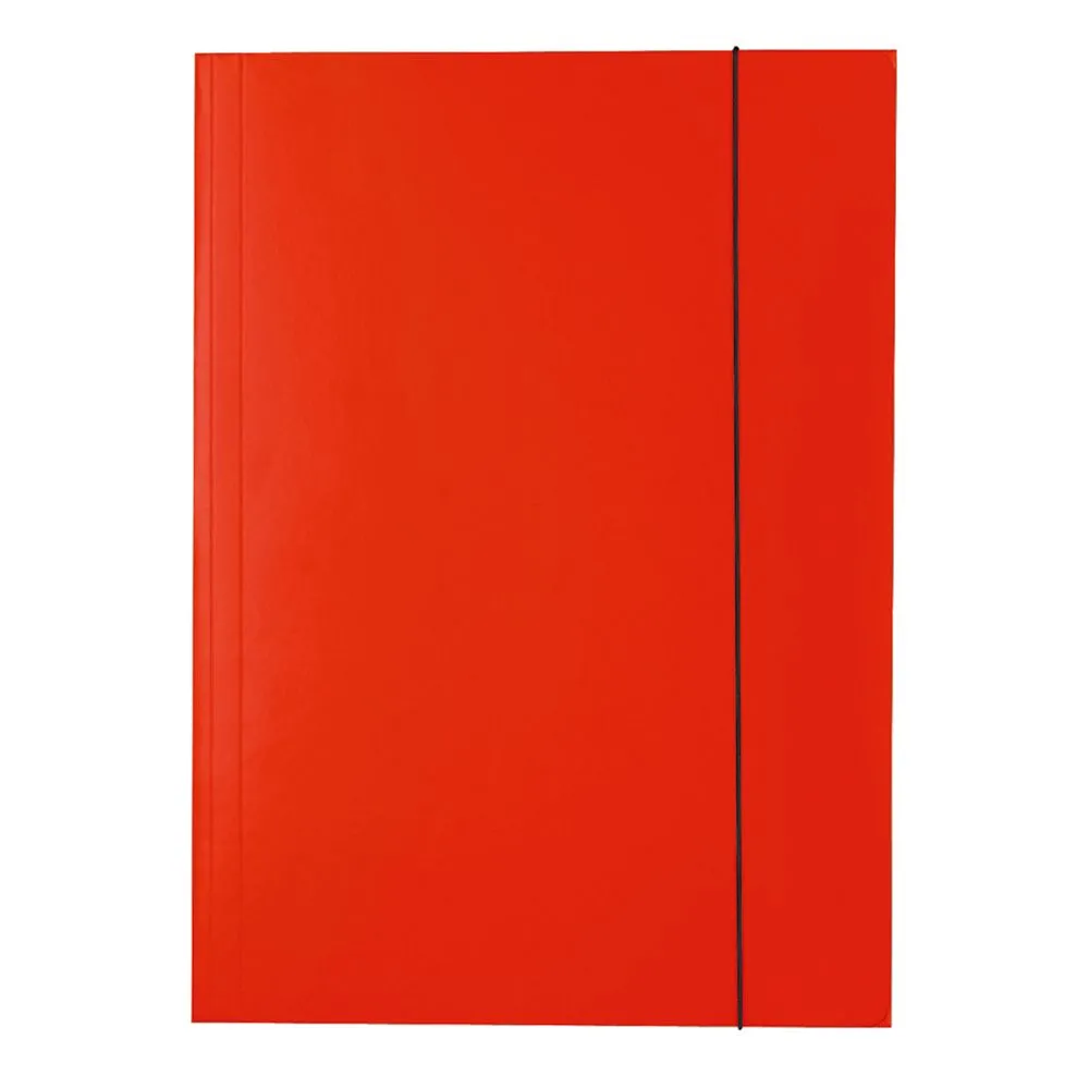 Mapa esselte economy din carton cu elastic rosu Esselte - 1