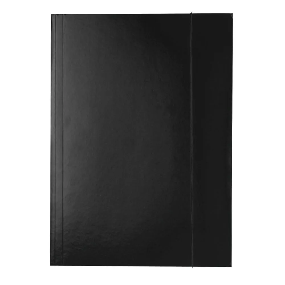 Mapa esselte economy din carton cu elastic negru Esselte - 1