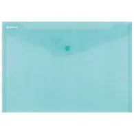 Mapa documente donau a4 inchidere cu capsa plastic verde transparent Donau - 1