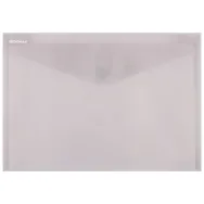 Mapa documente donau a4 inchidere cu capsa plastic fumuriu Donau - 1