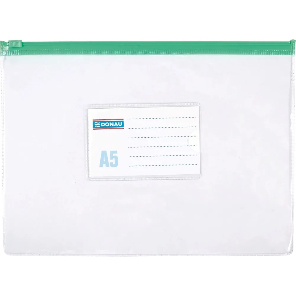 Mapa cu fermoar donau a5 plastic Donau - 1