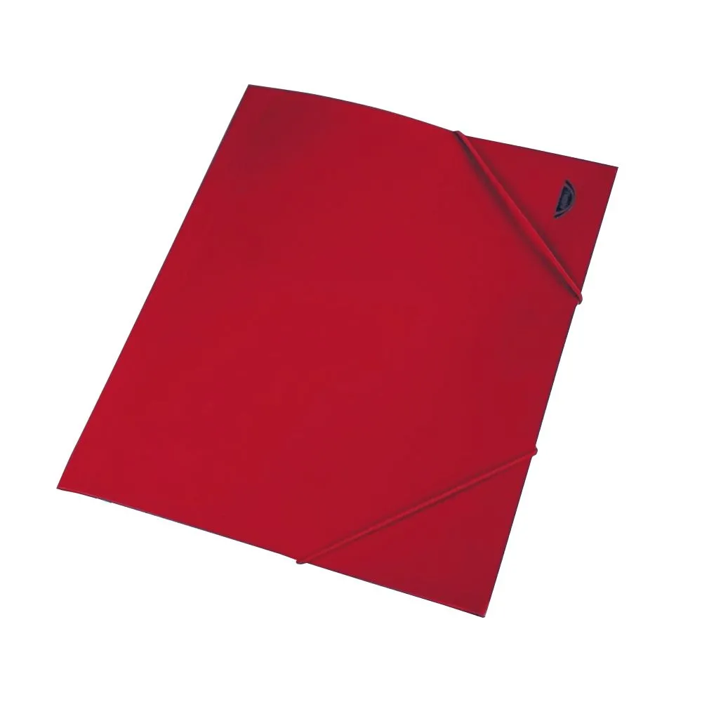 Mapa documente a4 plastic inchidere cu elastic rosu Noki - 1