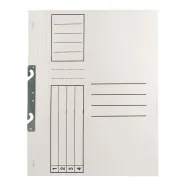 Dosar incopciat standard 1/1 alb  - 1