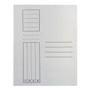 Dosar plic carton alb 10 bucati/set  - 1