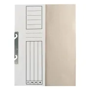 Dosar de incopciat 1/2 carton alb 25 bucati/set  - 1