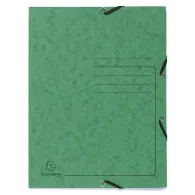 Dosar plic cu elastic exacompta carton verde Exacompta - 1