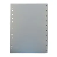 Separatoare noki din plastic cu index 1-10 Noki - 1