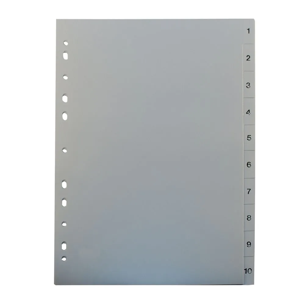 Separatoare noki din plastic cu index 1-10 Noki - 1