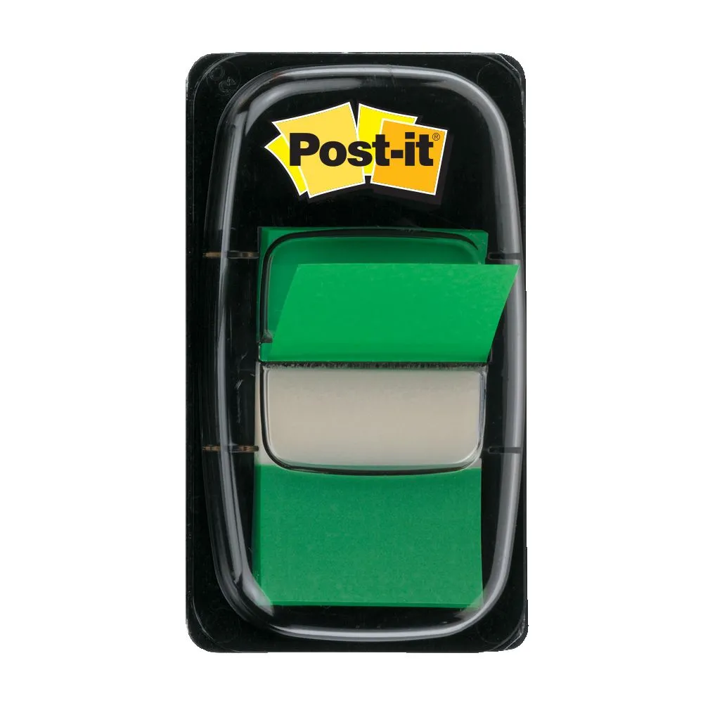 Index post-it® clasic  25.4 x 43.2 mm verde Post-it - 1