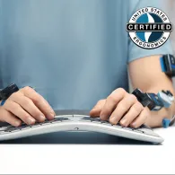 Logitech ERGO K860 tastaturi RF Wireless + Bluetooth Englez Grafit Logitech - 5