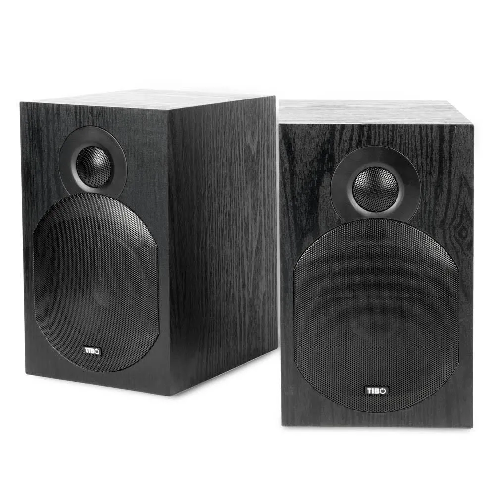 Boxe active de raft tibo plus3.1 2x55w  bluetooth hi-fi black Tibo - 1