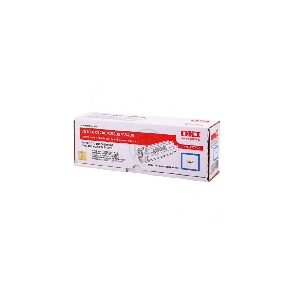 Toner Oki 42127407 Cyan Oki - 1