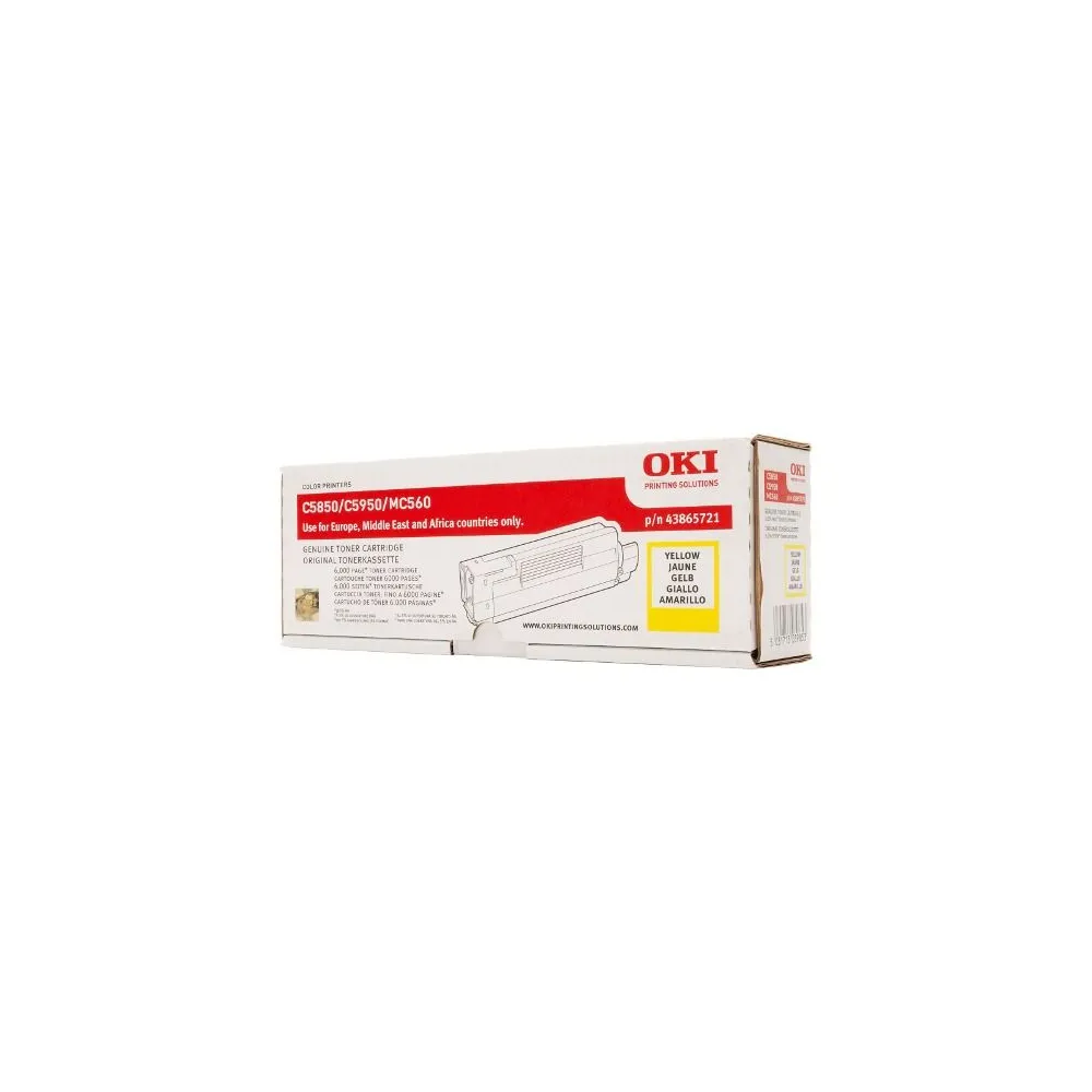 Toner OKI  43865721 Yellow Oki - 1