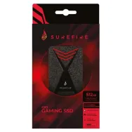 Surefire gx3 gaming ssd usb 3.2 gen 1 512gb black Surfire - 1