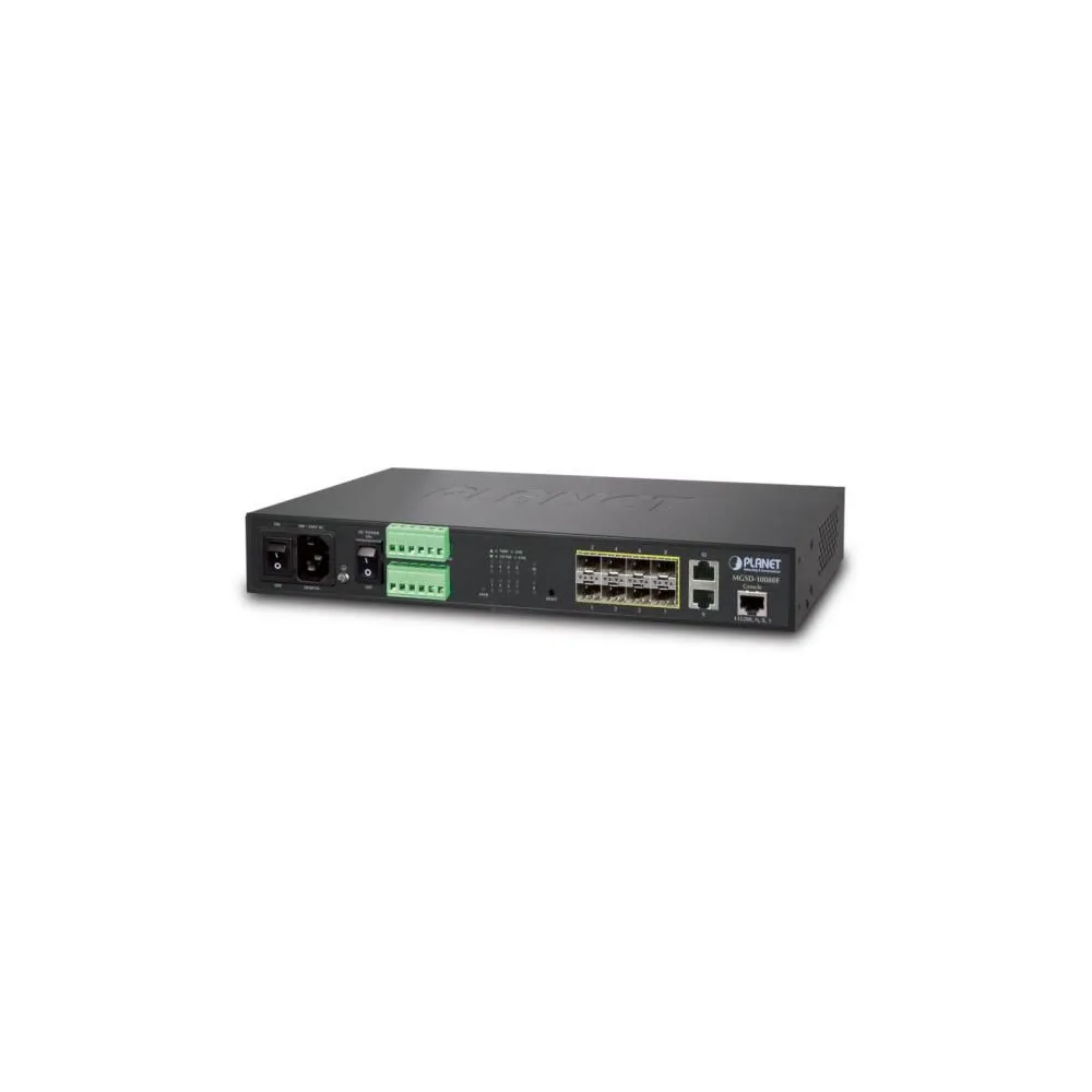 Planet  mgsd-10080f layer 2 managed switch Planet - 1
