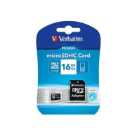 Verbatim  microsdhc   class 10 16 gb incl adaptor Verbatim - 1