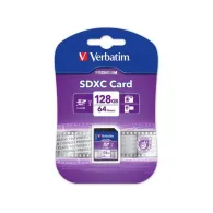 Verbatim  secure digital card sdxc/uhs1 128gb class 10 Verbatim - 1