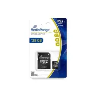 Mediarange micro sdxc 128gb uhs-1 class 10 with sd adapter Mediarange - 1