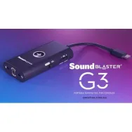Creative sound blaster g3 - usb-c multi platform soundcard Creative - 1