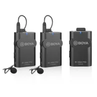 Boya by-wm4 pro-k2 dual linie wireless 2.4ghz cu 2 microfoane lavaliera (2tx+rx) dslr siamp smartphone Boya - 1
