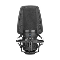 Boya by-m1000 microfon xlr wide studio condenser cu shockmount si pop filter Boya - 1