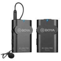 Boya by-wm4 pro-k1 linie wireless 2.4ghz cu microfon lavaliera (tx+rx) dslr siamp smartphone Boya - 1