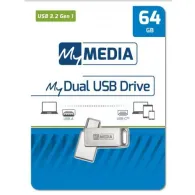 My media dual usb 3.2 gen 1 /usb c drive 64gb Mymedia - 1