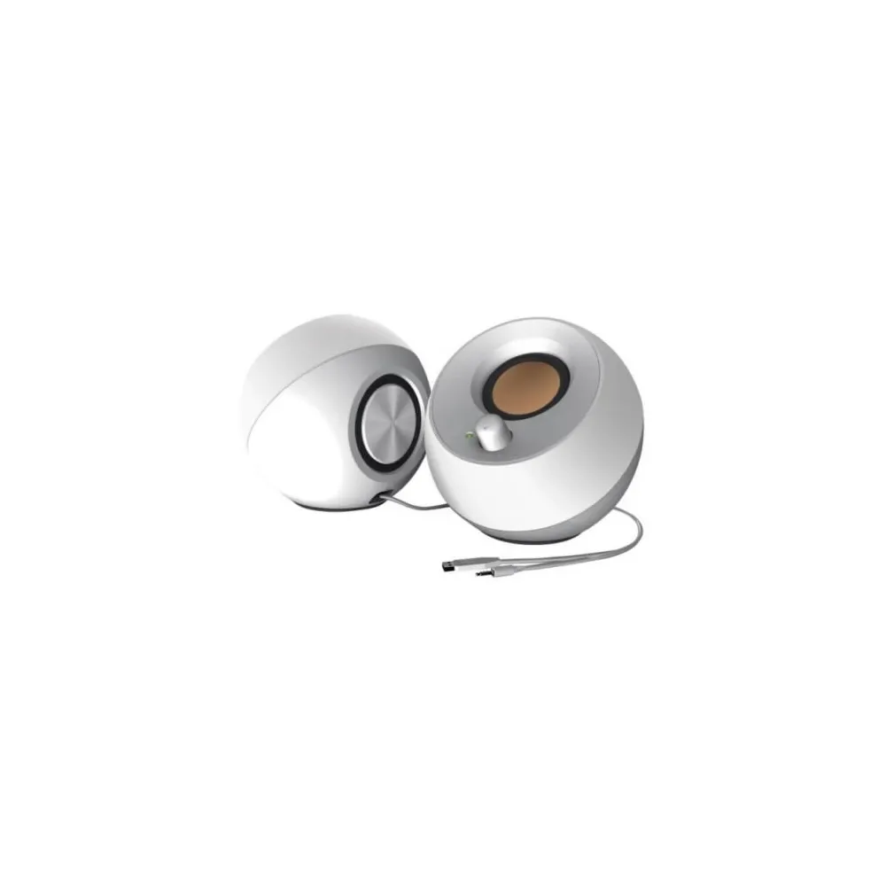 Creative pebble usb 2.0 speakers - white Creative - 1