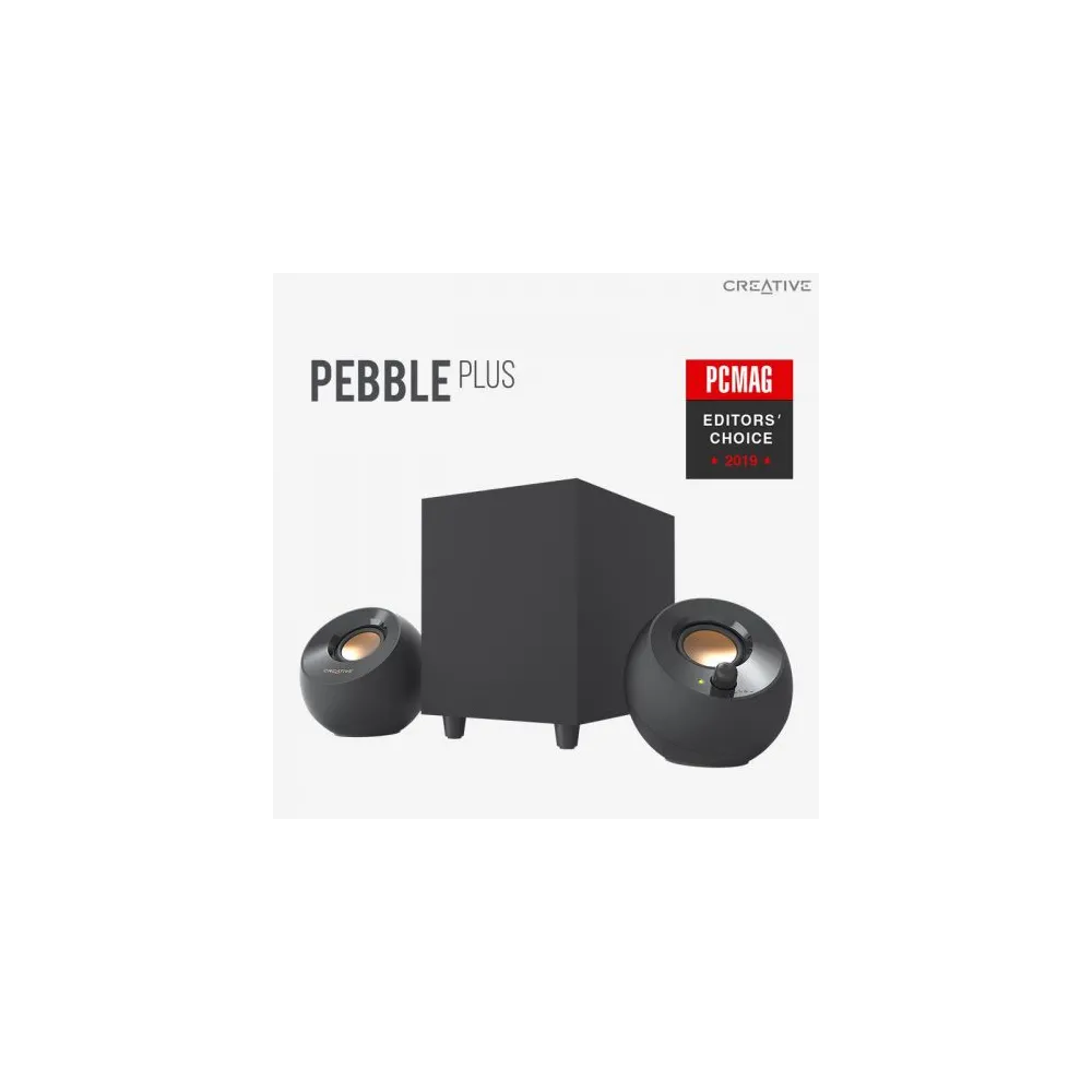 Creative pebble plus 2.1 usb speakers - black Creative - 1
