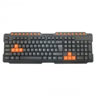 Omega gaming keyboard ok-26us - usb black/orange Omega - 1
