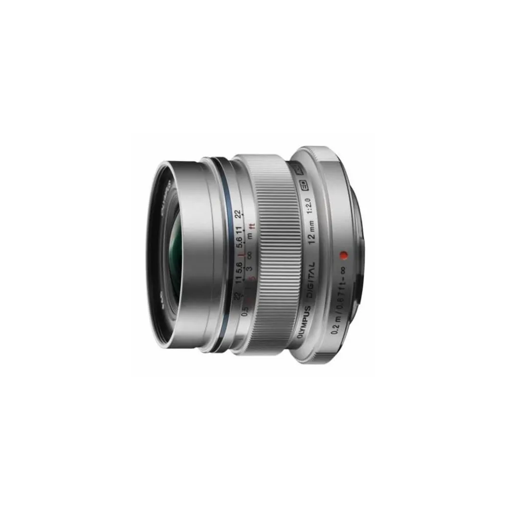 Obiectiv olympus m.zuiko digital ed 12mm 1:2.0 / ew-m1220 silver Olympus - 1