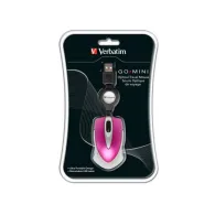 Verbatim  optical mini mouse pink Verbatim - 1