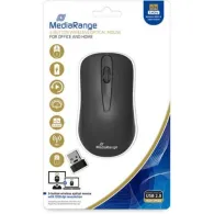 Mediarange 3-button wireless optical mouse black Mediarange - 1
