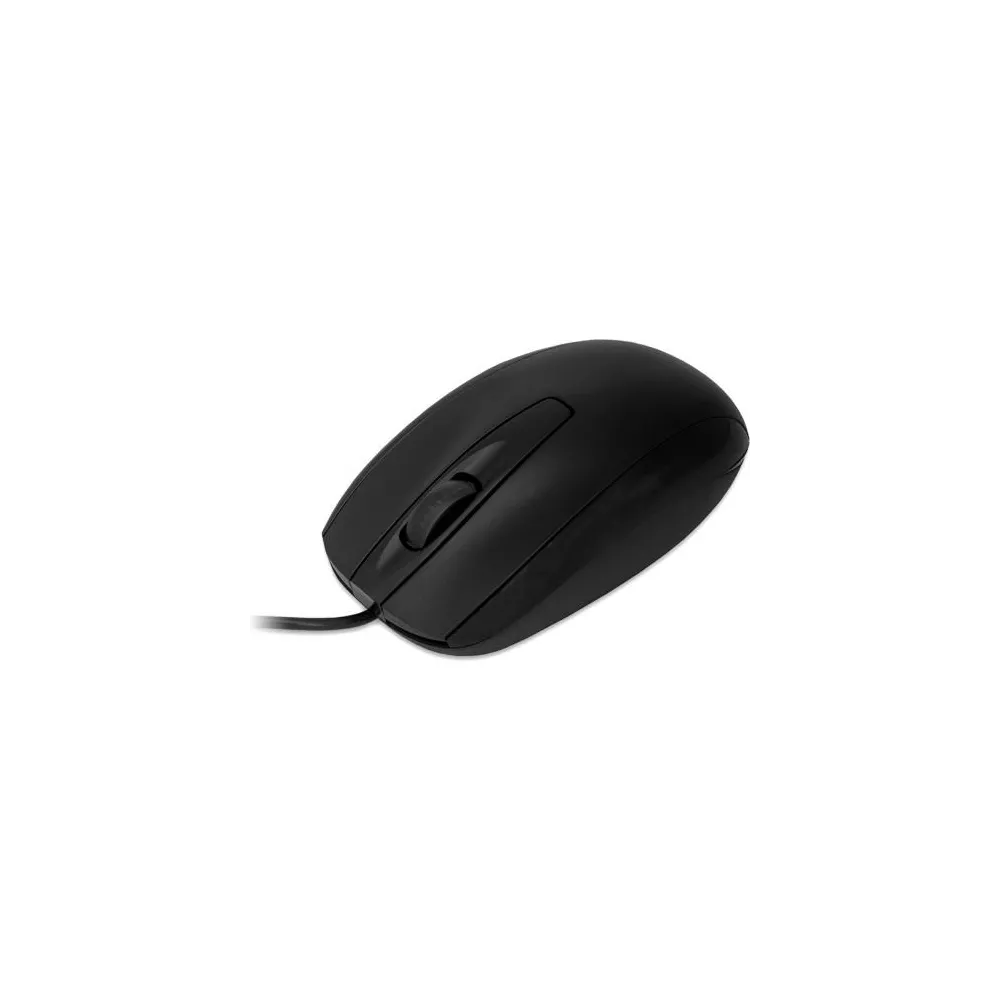 Mediarange corded 3-button optical mouse black Mediarange - 1