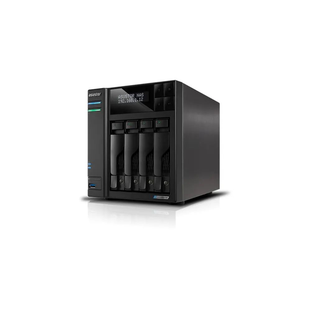 Asustor 4 baynas intel gemini lake -refresh quad-core 4gb ddr4 sodimm Asustor - 1