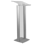 Pupitru pentru conferinte din plexiglas si aluminiu Jj displays - 1