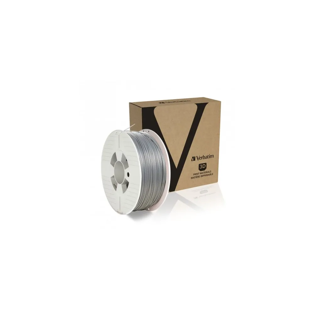 Verbatim 3d printer filament abs 1.75mm 1kg silver/metal grey Verbatim - 1