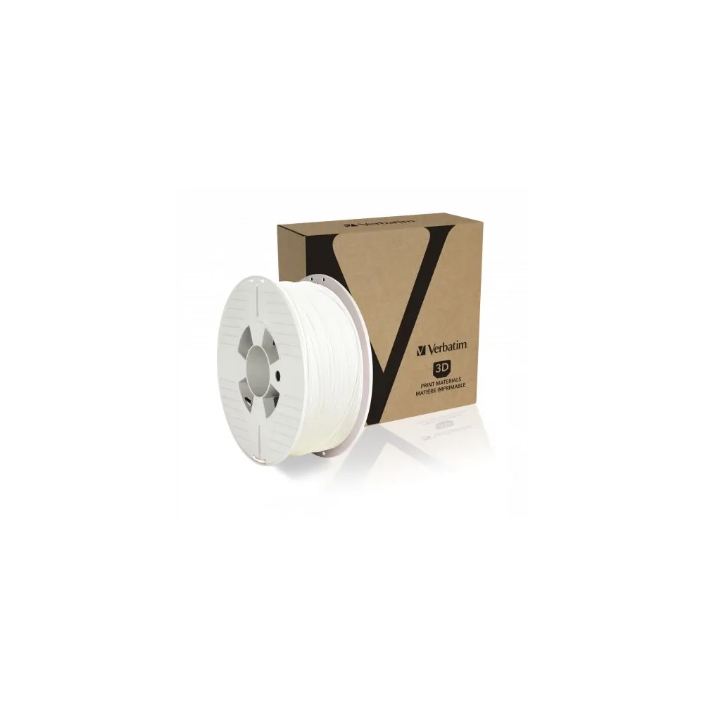 Verbatim 3d printer filament pet-g 1.75mm 1kg white Verbatim - 1