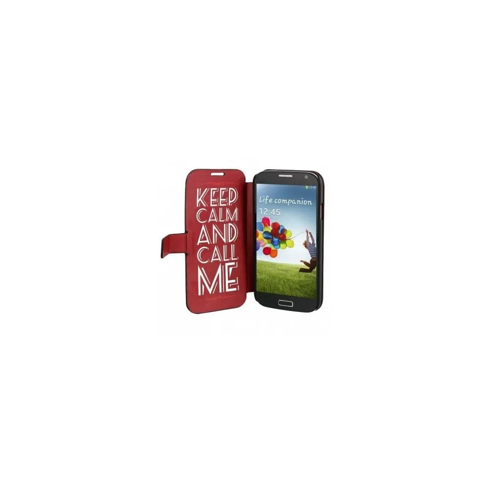 Tnb  folio case keep calm for  galaxy s4 Tnb - 1
