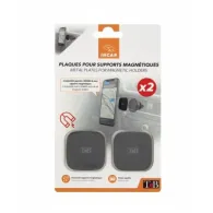 Tnb batch of 2 adhesive magnetic patches - dark grey Tnb - 1