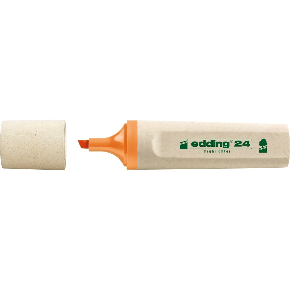 Textmarker edding ecoline varf retezat 2-5 mm orange Edding - 1