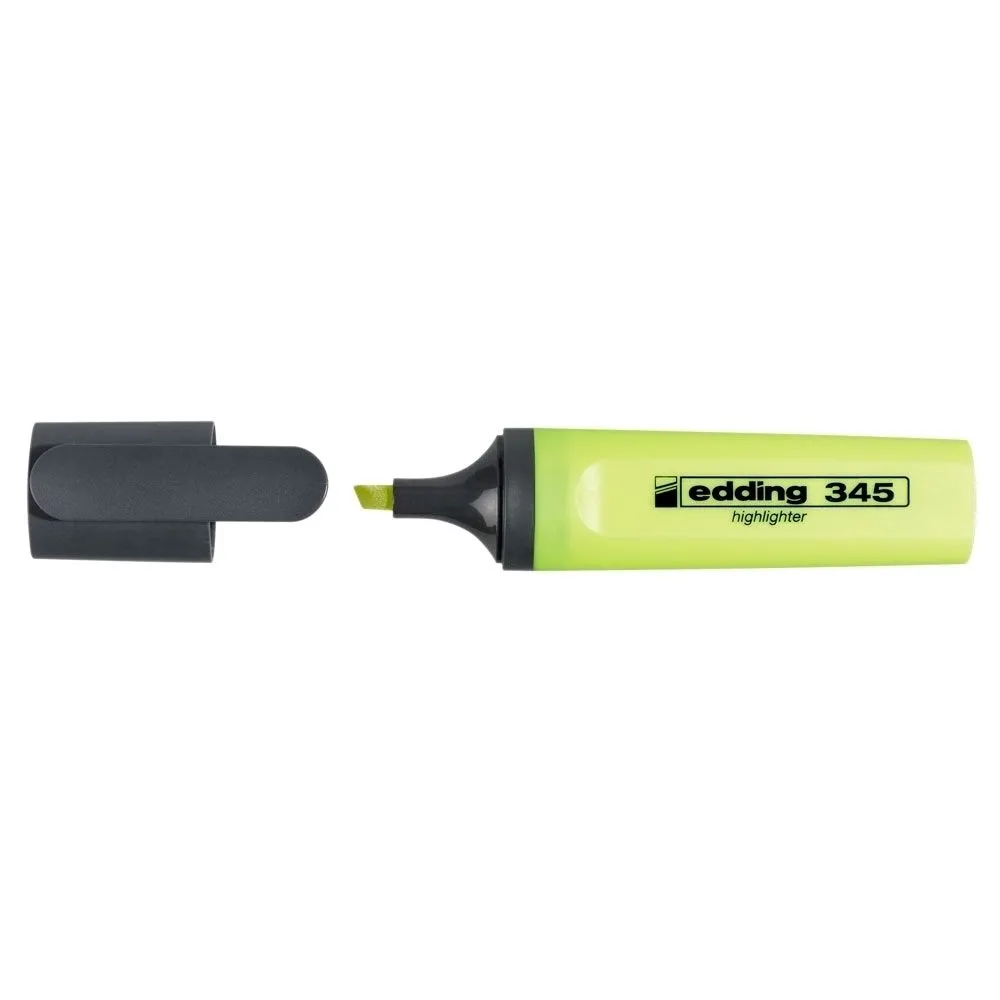 Textmarker edding 345 varf 2-5 mm galben Edding - 1
