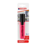 Textmarker edding 345 varf retezat 2-5 mm roz blister Edding - 1