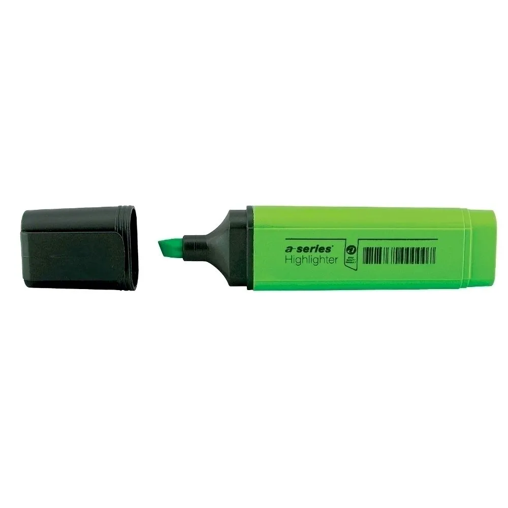 Textmarker a-series varf 1-5 mm verde A-series - 1