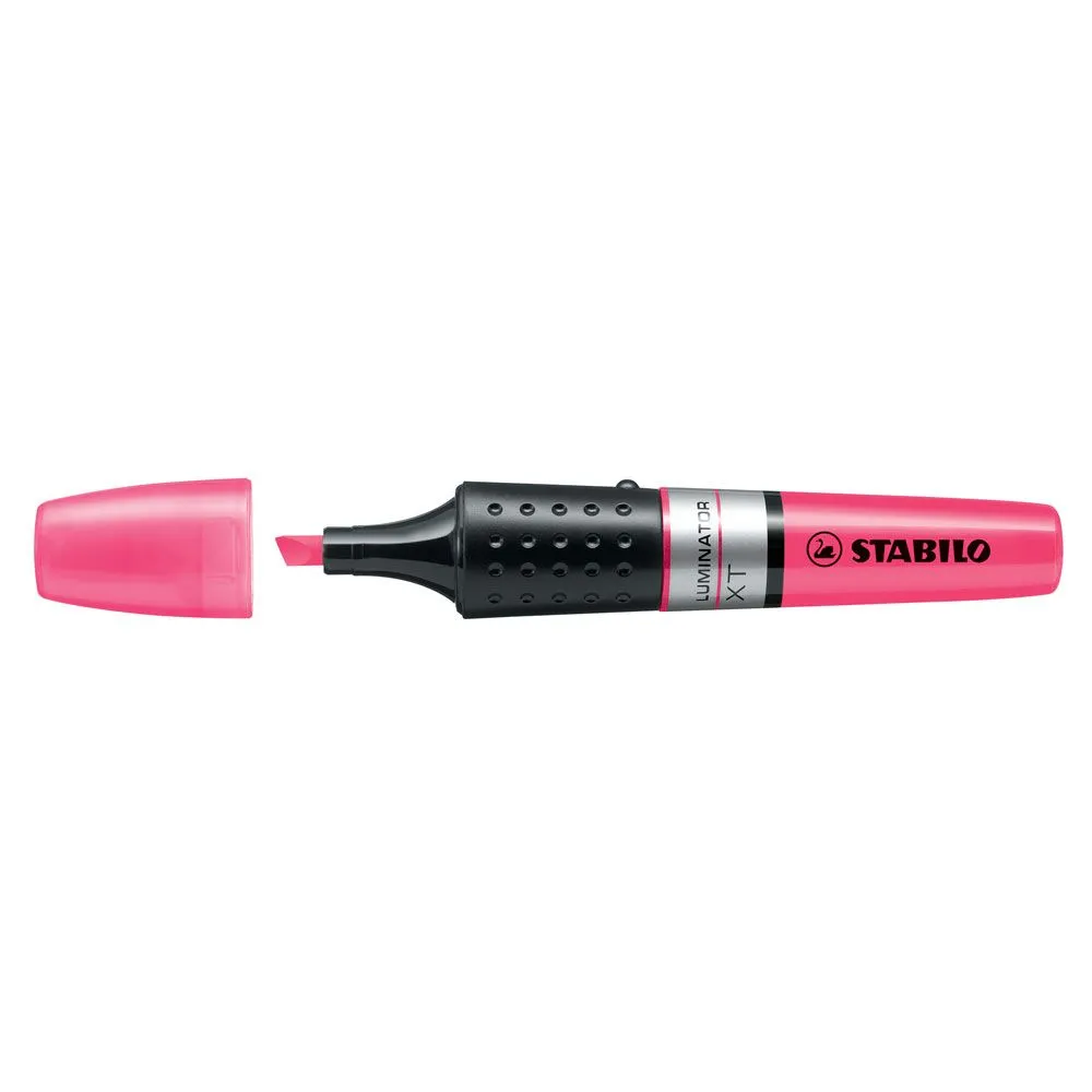 Textmarker stabilo luminator varf 2- 5 mm roz Stabilo - 1