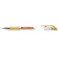 Roller cu gel edding cristal jelly 2185 0.7 mm plastic auriu Edding - 1