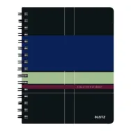 Caiet de birou leitz executive pp a5 cu spira matematica negru/violet Leitz - 1