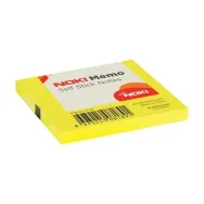 Notite adezive noki 75 x 75 mm galben 100 file/set Noki - 1