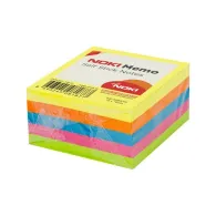 Notite adezive noki 75 x 75 mm multicolor neon 400 file/set Noki - 1