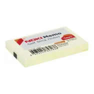 Notite adezive noki 75 x 50 mm galben 100 file/set Noki - 1